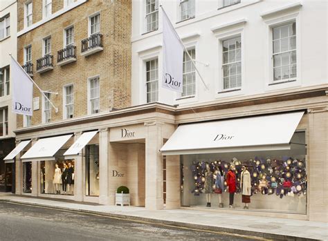 christian dior london office|christian dior shops in uk.